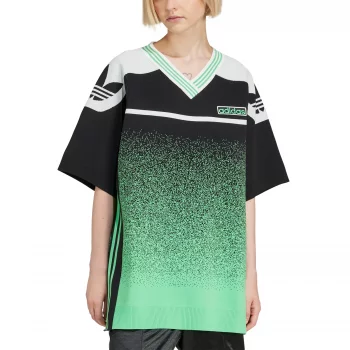 ☆Adidas☆BasketBall Stipes Jersey Green T-shirts adidas Basketball Long Tee 'Semi Screaming Green