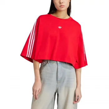 T-shirts adidas Boxy Tee W 'Red' (JY8885) | WSS