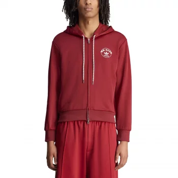 WALES BONNER｜HOOD/ZIP-UP (UA24JE01 JE144 692) ADIDAS - BURGUNDY WALES BONNER TRACK HOODIE ZIP – LE LABO STORE