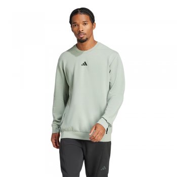 adidas Designed for Training Crew sweatshirt, green [JI8166