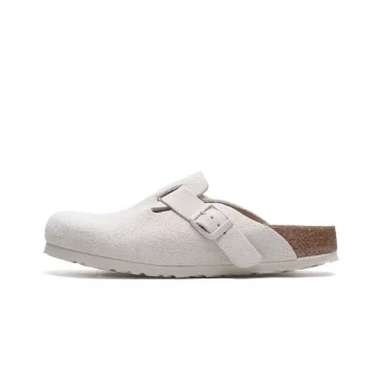 Obuwie Birkenstock Zurich Tech Suede Leather 'Antique White