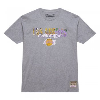 Mitchell&Ness NBA Asian Heritage Los Angeles Lakers Gray T