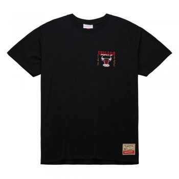 Men's Mitchell & Ness x NBA x AMP Black T-Shirt