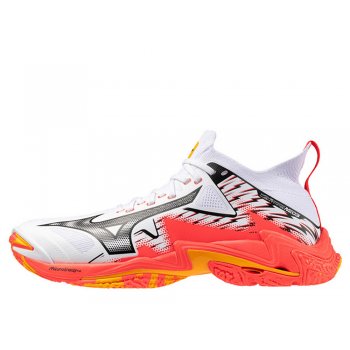 mayumaro Mizuno Wave Lightning Neo 3 White Shoes [V1GA240298