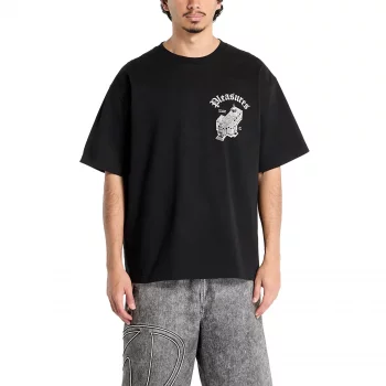 【PLEASURES】 ETERNAL T-SHIRT Black Koszulki męskie Pleasures | WSS