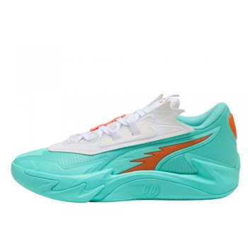 靴 NPS EU37/24cm Buty Puma Scoot Zeros II Shift Aquatic-Orange Poppy