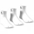 adidas performance thin ankle socks 3 pairs white adidas performance thin ankle socks 3 pairs white