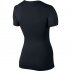 nike pro short-sleeve training top black nike pro short-sleeve training top black