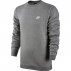 nike sportswear crew fleece club grey nike sportswear crew fleece club grey