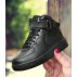 nike force 1 mid (ps) czarne nike force 1 mid (ps) czarne