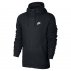 nike sportswear full-zip hoodie black nike sportswear full-zip hoodie black