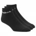 reebok ankle sock - 3 pairs black reebok ankle sock - 3 pairs black