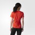 adidas response core red short sleeve t-shirt adidas response core red short sleeve t-shirt
