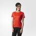 adidas response core red short sleeve t-shirt adidas response core red short sleeve t-shirt