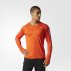 adidas response tee orange adidas response tee orange