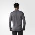 adidas response long sleeve tee grey adidas response long sleeve tee grey