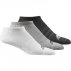 adidas 3-stripes no-show socks 3 pairs adidas 3-stripes no-show socks 3 pairs
