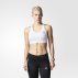 adidas techfit padded bra white adidas techfit padded bra white