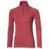 asics ls 1/2 zip jersey w różowa asics ls 1/2 zip jersey w różowa