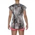 asics short sleeve top w szara asics short sleeve top w szara