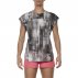 asics short sleeve top w szara asics short sleeve top w szara