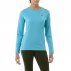 asics long sleeve winter top w błękitna asics long sleeve winter top w błękitna