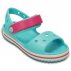 crocs crocband sandal kids zielono-różowe crocs crocband sandal kids zielono-różowe