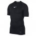 nike pro short sleeve training top black nike pro short sleeve training top black