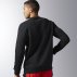 reebok elements fleece crew neck sweatshirt black reebok elements fleece crew neck sweatshirt black