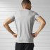 reebok elements classic tee grey reebok elements classic tee grey