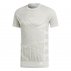 adidas performance ultra primeknit parley tee m szaro-biała adidas performance ultra primeknit parley tee m szaro-biała