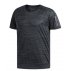 adidas response printed tee black carbon adidas response printed tee black carbon