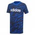 adidas youth linear graphic niebiesko-czarna adidas youth linear graphic niebiesko-czarna