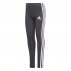 adidas little cotton tight czarno-białe adidas little cotton tight czarno-białe