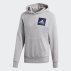 adidas essentials logo hoodie grey adidas essentials logo hoodie grey