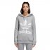 adidas trefoil hoodie grey adidas trefoil hoodie grey