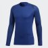 adidas alphaskin sport graphic tee blue adidas alphaskin sport graphic tee blue