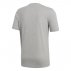 adidas trefoil tee grey adidas trefoil tee grey
