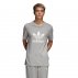 adidas trefoil tee grey adidas trefoil tee grey