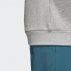 adidas originals trefoil crewneck grey adidas originals trefoil crewneck grey