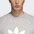 adidas originals trefoil crewneck grey adidas originals trefoil crewneck grey