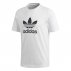 adidas trefoil tee white adidas trefoil tee white