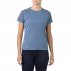 asics icon short sleeve top azure / pixel pink asics icon short sleeve top azure / pixel pink