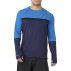 asics thermopolis plus long sleeve peacoat blue asics thermopolis plus long sleeve peacoat blue