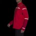 asics lite-show winter long sleeve 1/2 zip red alert / samba asics lite-show winter long sleeve 1/2 zip red alert / samba