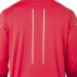 asics lite-show winter long sleeve 1/2 zip red alert / samba asics lite-show winter long sleeve 1/2 zip red alert / samba