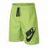 nike sportswear w short zielono-czarne nike sportswear w short zielono-czarne