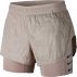 nike elevate 2-in-1 shorts w szaro-beżowe nike elevate 2-in-1 shorts w szaro-beżowe
