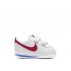 nike cortez basic sl (tdv) biało-czerwone nike cortez basic sl (tdv) biało-czerwone