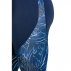 nike power flutter printed gym tights w niebieskie nike power flutter printed gym tights w niebieskie